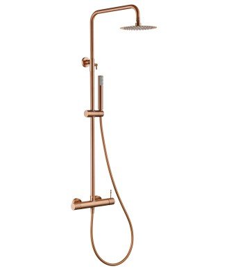 Columna de ducha Bless Oro Rosa Cepillado IMEX