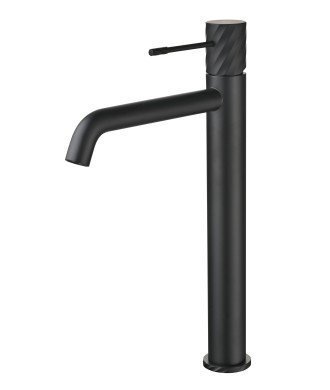 Grifo de lavabo Alto Bless Negro Mate IMEX