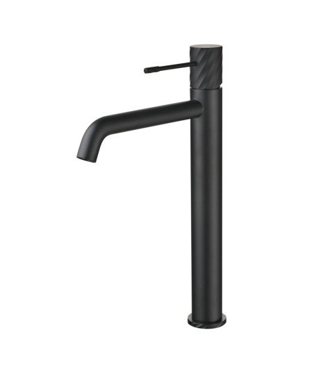 Grifo de lavabo Alto Bless Negro Mate IMEX