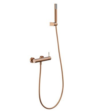 Kit de Ducha Bless Oro Rosa Cepillado IMEX