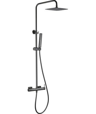 Columna de ducha Grifo Firenze Black Gun Metal IMEX