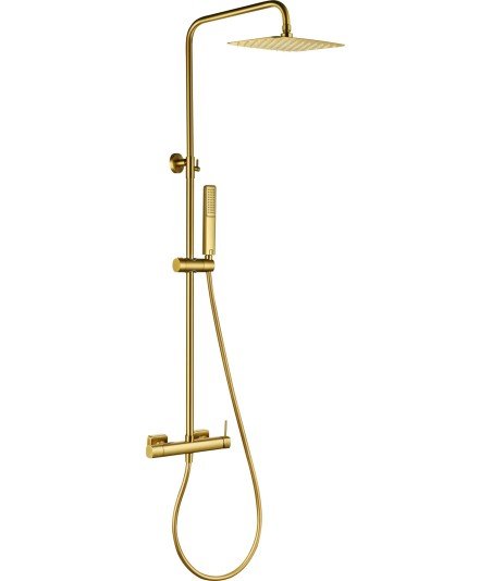 Columna de ducha Firenze Oro Cepillado IMEX