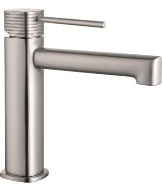 Grifo de lavabo Firenze Níquel Cepillado IMEX