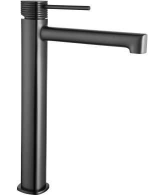 Grifo de lavabo Alto Firenze Black Gun Metal IMEX