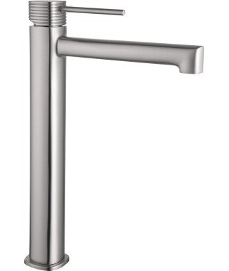 Grifo de lavabo Alto Firenze Níquel Cepillado IMEX