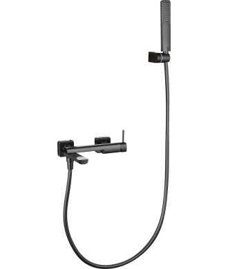 Kit Baño/Ducha Firenze Black Gun Metal IMEX