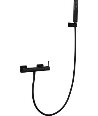 Kit de Ducha Grifo Firenze Negro Mate IMEX
