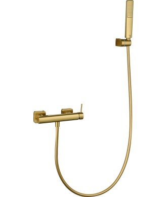 Kit de Ducha Grifo Firenze Oro Cepillado IMEX