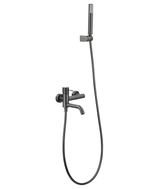 Kit Baño/Ducha Génova Black Gun Metal IMEX