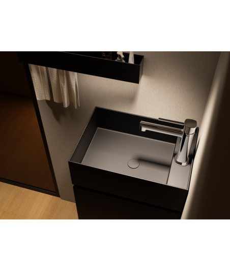 Grifo de lavabo Toscana Níquel Cepillado IMEX