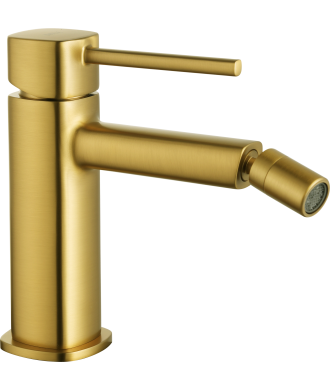 Grifo Bidé Toscana Oro Cepillado IMEX