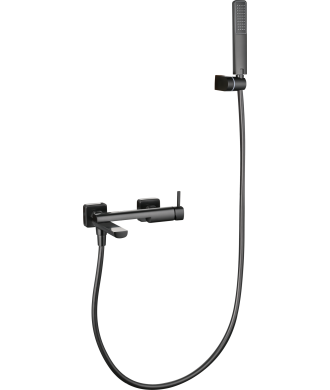 Kit Baño/Ducha Toscana Black Gun Metal IMEX