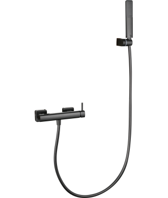 Kit de Ducha Toscana Black Gun Metal IMEX