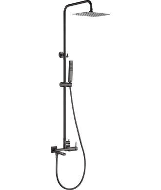 Columna de Bañera Toscana Black Gun Metal IMEX