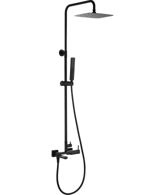 Columna de Bañera Toscana Negro Mate IMEX