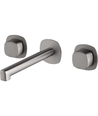 Grifo Empotrado de Lavabo Toscana Níquel Cepillado IMEX