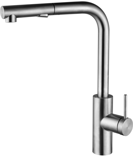 Grifería De Cocina  extraíble Oporto (acero S316) IMEX