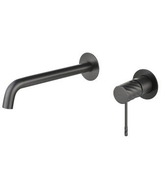 Grifo Empotrado de Lavabo Bless Black Gun Metal IMEX