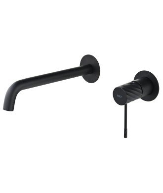 Grifo Empotrado de Lavabo Bless Negro Mate IMEX