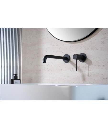 Grifo Empotrado de Lavabo Bless Negro Mate IMEX