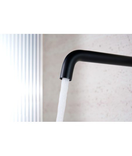Grifo Empotrado de Lavabo Bless Negro Mate IMEX