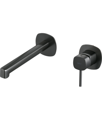 Grifo Empotrado Lavabo Firenze Black Gun Metal IMEX