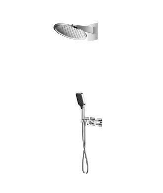 Ducha empotrada pared termostática Inari IMEX