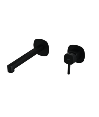 Grifo Empotrado de Lavabo Toscana Negro Mate IMEX