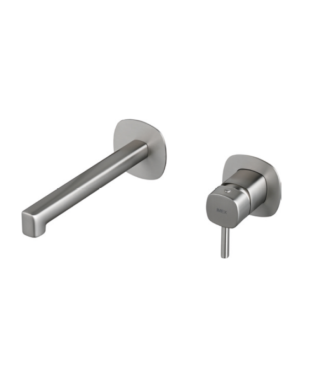 Grifo Empotrado de Lavabo Toscana Níquel Cepillado IMEX