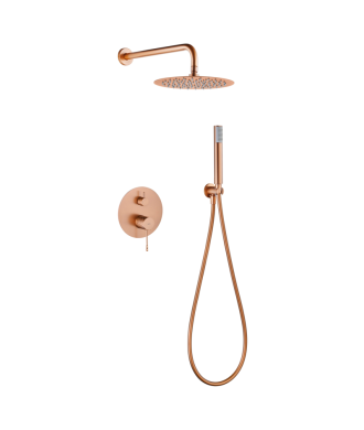 Ducha empotrada Bless Oro Rosa Cepillado IMEX