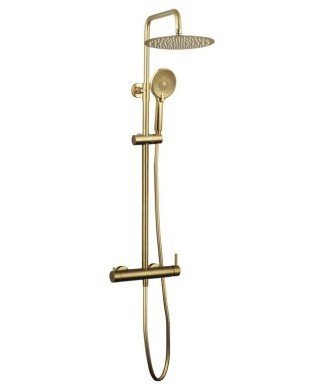 Columna oro cepillado de ducha inverter R IO GME - 3080OR
