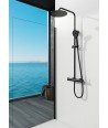 Columna de ducha negra inverter R IO GME - 3135