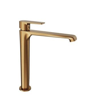 Grifo de caño alto cobre cepillado Fiore IO