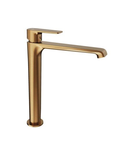Grifo de caño alto cobre cepillado Fiore IO