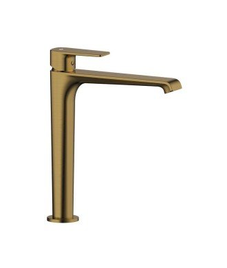 Grifo de caño alto oro cepillado Fiore IO