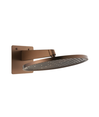 Rociador Redondo Ø33cm Espesor 15mm Oro Rosa Cepillado IMEX