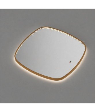 Espejo de led oro cepillado Ledimex Catania