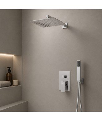 Ducha empotrada de pared Orion IO