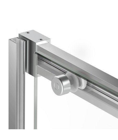 Mampara frontal fijo más una corredera de 8 mm | Luna LU102