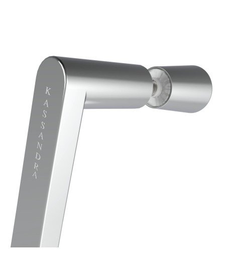 Mampara de baño rectangular plegable Prisma | Mamparas Blau
