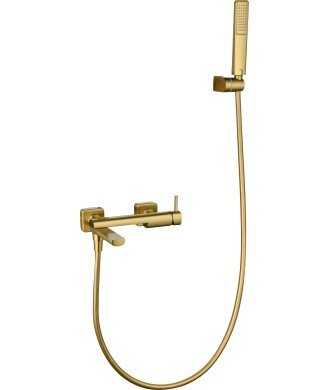 Kit Baño/Ducha Toscana Oro Cepillado IMEX