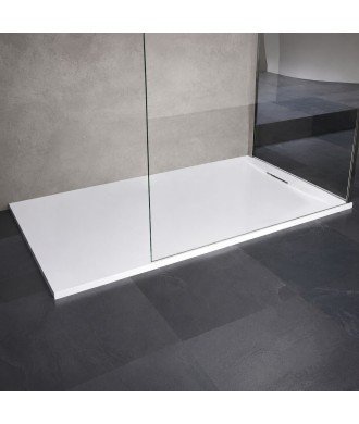 Plato de ducha de resina carga mineral Design Novellini