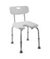 ASIENTO DUCHA ALUMINIO - PULIDO MATE