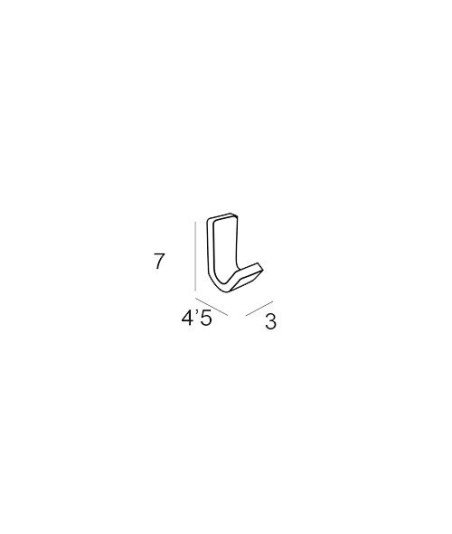 PERCHA - CROMO