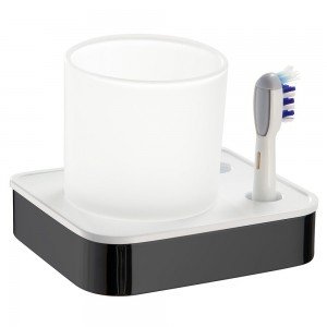 Portacepillos pared - negro...