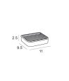 JABONERA PARED - CROMO
