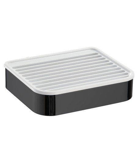 JABONERA PARED - NEGRO MATE