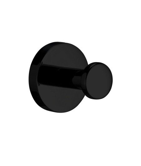 PERCHA DE PEGAR - NEGRO MATE
