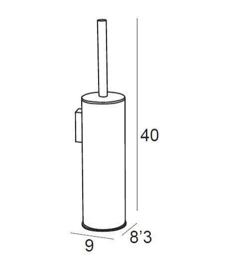ESCOBILLERO DE PARED - L.ENVEJ.