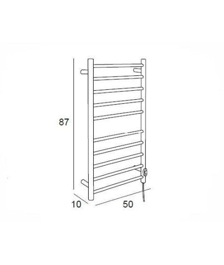 TOALLERO ELECTRICO - INOX